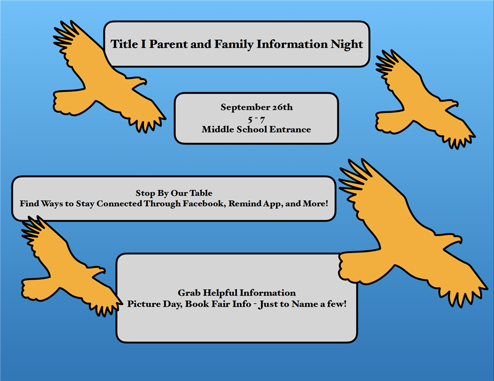  September Parent and Family Night Flyer